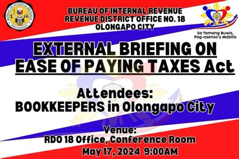 bir olongapo|Tax Reminder .